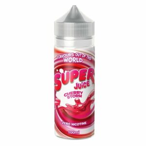 CHERRY STORM (MENTHOL) 100ML E LIQUID SUPER JUICE