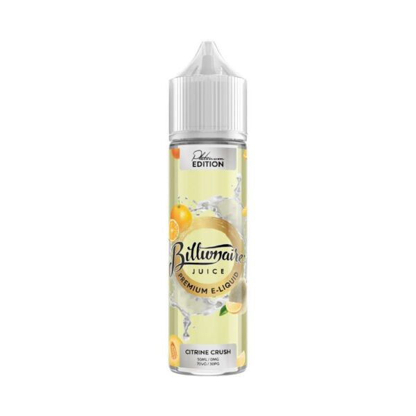 CITRINE CRUSH 50ML E-LIQUID BY BILLIONAIRE JUICE