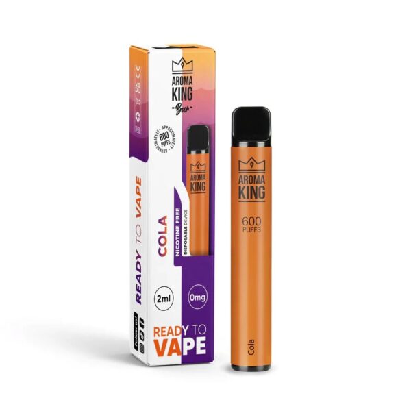 AROMA KING 600 DISPOSABLE VAPE KIT 0MG - Image 18