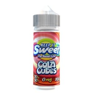 COLA CUBES 100ML E LIQUID KEEP IT SWEET