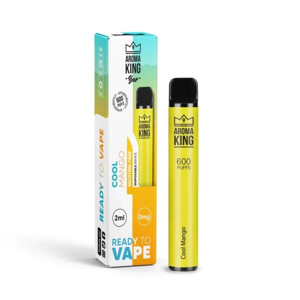AROMA KING 600 DISPOSABLE VAPE KIT 0MG - Image 17