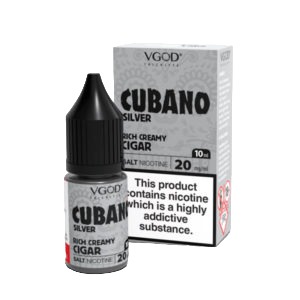 CUBANO SILVER 10ML NIC SALT VGOD