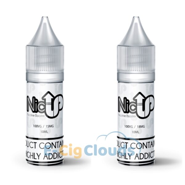 NIC UP - NICOTINE SHOT 10ML 18MG /15MG 100VG