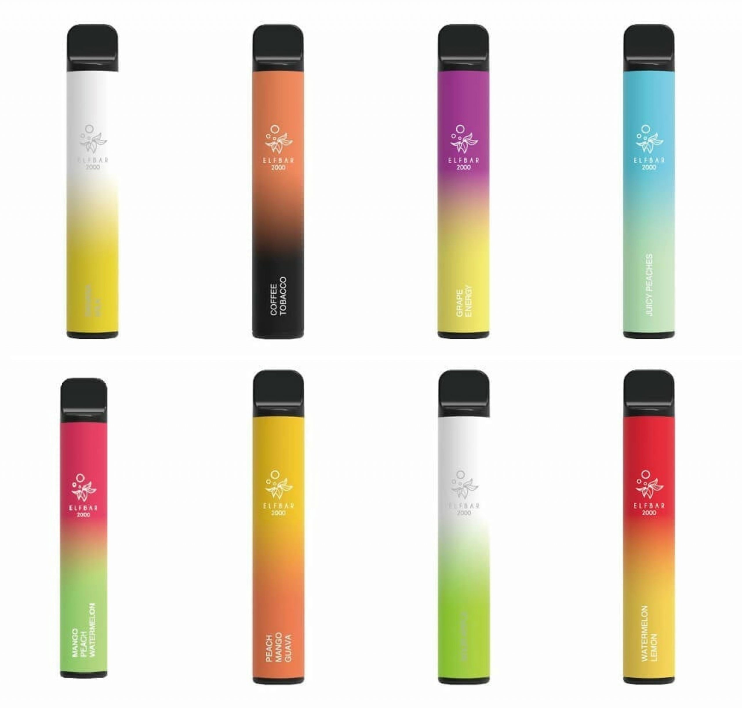 Buy ELF BAR 2000 DISPOSABLE POD DEVICE 20MG ECig Clouds