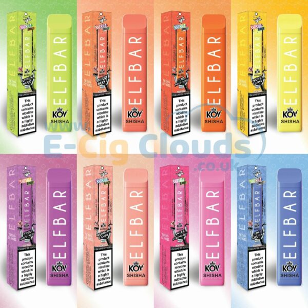 ELF BAR KOV SHISHA NC600 DISPOSABLE POD DEVICE