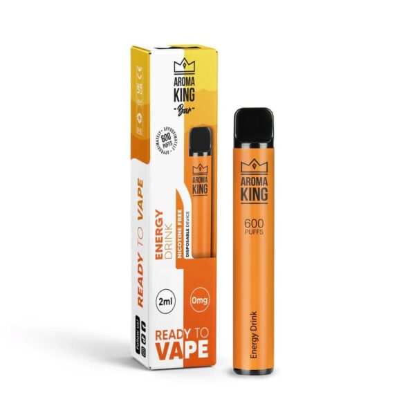 AROMA KING 600 DISPOSABLE VAPE KIT 0MG - Image 15