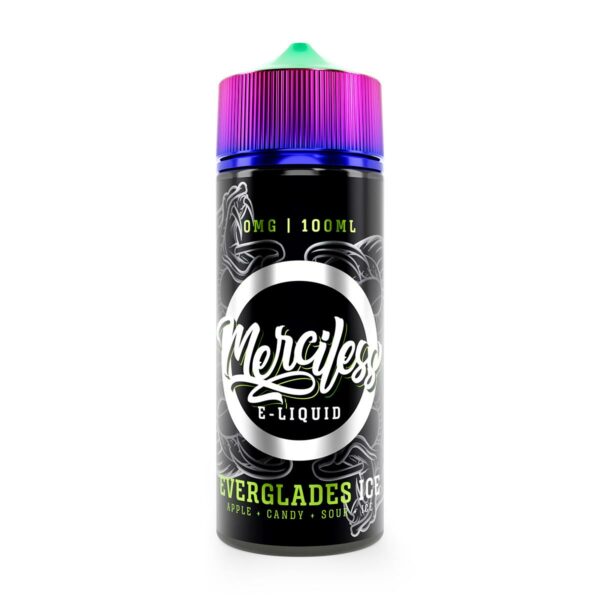 EVERGLADES ICE 100ML E LIQUID MERCILESS
