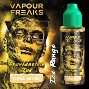 FRANKENSTEIN ON ICE 100ML E LIQUID VAPOUR FREAKS ZERO