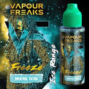 FREEZE 100ML E LIQUID VAPOUR FREAKS ZERO