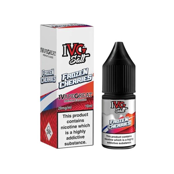FROZEN CHERRIES NIC SALT 10ML IVG