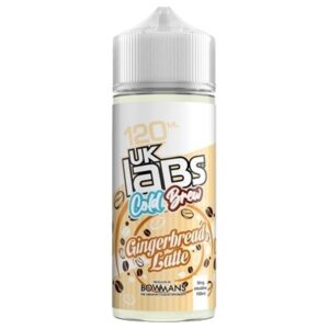 GINGERBREAD LATTE 100ML E LIQUID COLD BREW UK LABS
