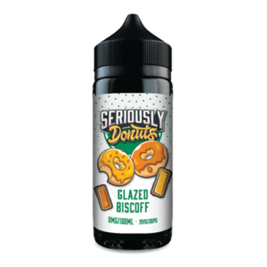 GLAZED BISCOFF 100ML E LIQUID SERIOUSLY DONUTS BY DOOZY