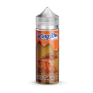 GOLD TOBACCO 100ML E-LIQUID BY KINGSTON