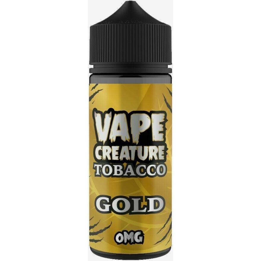 Buy GOLD (TOBACCO) 100ML ELIQUID VAPE CREATURE ECig Clouds