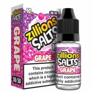 GRAPE 10ML NIC SALT ZILLIONS