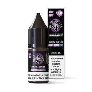 GRAPE DRANK ON ICE NIC SALT 10ML RUTHLESS