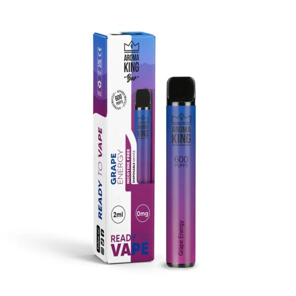 AROMA KING 600 DISPOSABLE VAPE KIT 0MG - Image 12