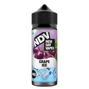 GRAPE ICE 100ML E LIQUID NEW DAY VAPES (NDV)