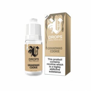 GRANDMAS COOKIE 6 X 10ML E-LIQUID BY V DROPS