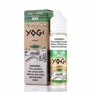 GREEN APPLE ICE 50ML E-LIQUID BY YOGI FARMS ICE