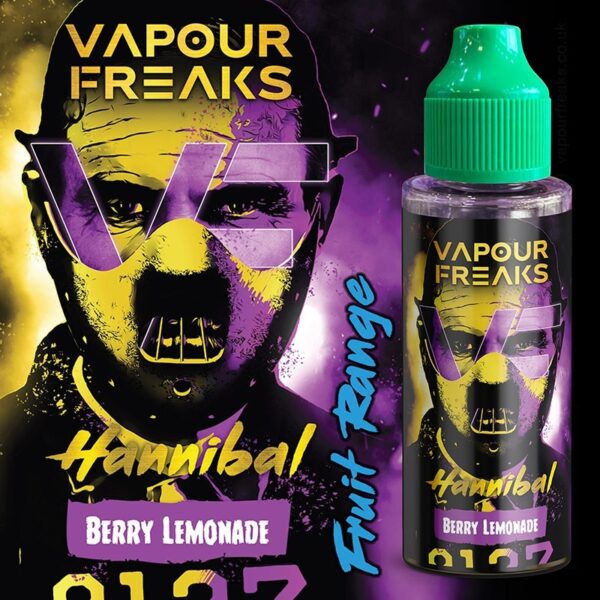 HANNIBAL 100ML E LIQUID VAPOUR FREAKS ZERO