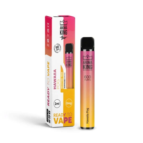 AROMA KING 600 DISPOSABLE VAPE KIT 0MG - Image 7