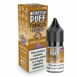 HONEY & CREME (TOBACCO) 10ML E LIQUID MOREISH PUFF