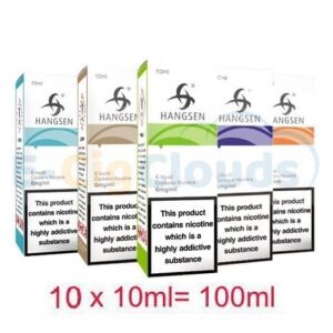 HANGSEN E-LIQUID 10 X 10ML = 100ML