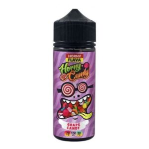 GRAPE CANDY E-LIQUID 100ML BY HORNY FLAVA