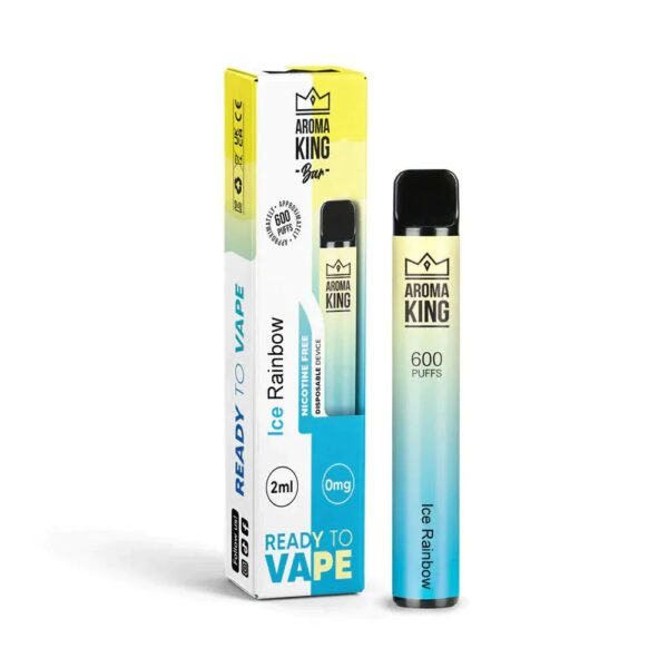 AROMA KING 600 DISPOSABLE VAPE KIT 0MG - Image 6