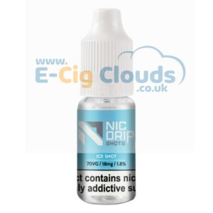 ICE SHOT - NIC DRIP ICY SHOTS 10ML 18MG 70VG