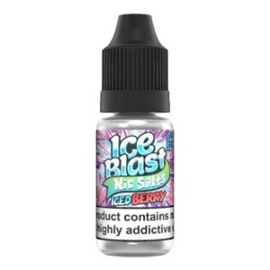 ICED BERRY 10ML NIC SALT ICE BLAST PACK OF 5