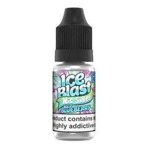 ICED BLUEBERRY 10ML NIC SALT ICE BLAST PACK OF 5