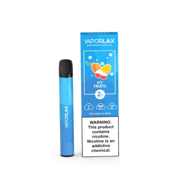 VAPORLAX MATE DISPOSABLE VAPE KIT 20MG - Image 6