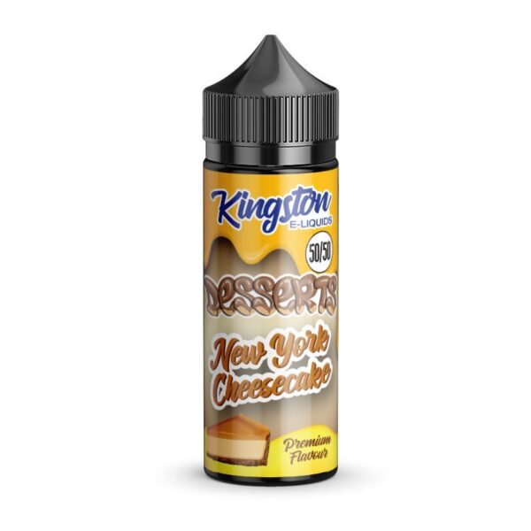 NEW YORK CHEESECAKE DESSERTS 100ML E-LIQUID 50/50 BY KINGSTON