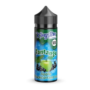 APPLE & BLACKCURRANT ICE FANTANGO 100ML E-LIQUID 50/50 BY KINGSTON