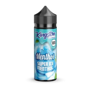 SUPER ICE MENTHOL 100ML E-LIQUID 50/50 BY KINGSTON