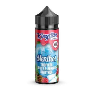 TROPICAL FRUITS & BERRIES MENTHOL 100ML E-LIQUID 50/50 BY KINGSTON