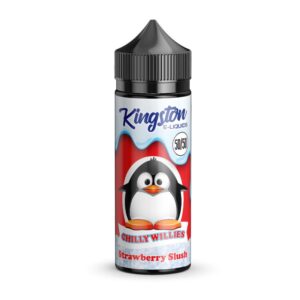 STRAWBERRY SLUSH CHILLY WILLIES 100ML E-LIQUID 50/50 BY KINGSTON