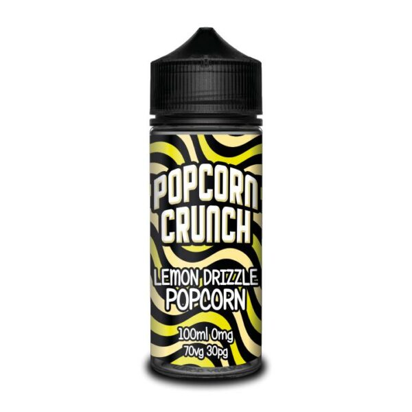 LEMON DRIZZLE 100ML E LIQUID POPCORN CRUNCH