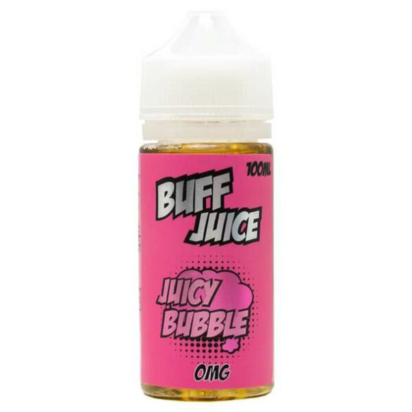 JUICY BUBBLE 100ML E LIQUID BUFF JUICE (EXP)