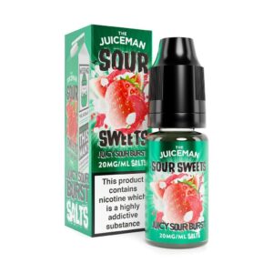 JUICY SOUR BURST 10ML NIC SALT THE JUICEMAN