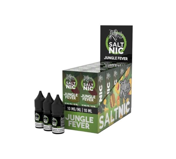 JUNGLE FEVER NIC SALT 10ML RUTHLESS UK Vape Store ECig Clouds