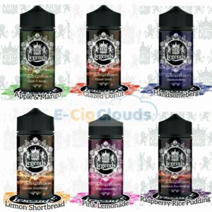 LEGENDS SERIES 150ML E LIQUID BY THE KING OF VAPES