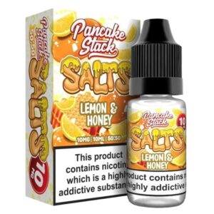 LEMON & HONEY 10ML NIC SALT PANCAKE STACK PACK OF 5