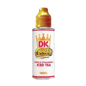 LEMON & STRAWBERRY ICED TEA 100ML E LIQUID DK COOLER