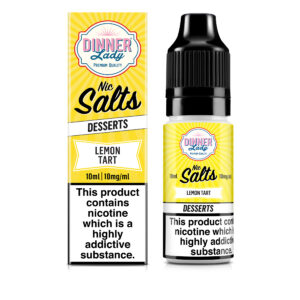 LEMON TART DESSERTS 10ML NIC SALT DINNER LADY