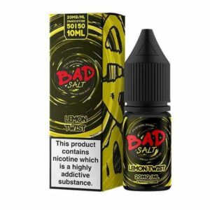 LEMON TWIST 10ML NIC SALT BY BAD SALT