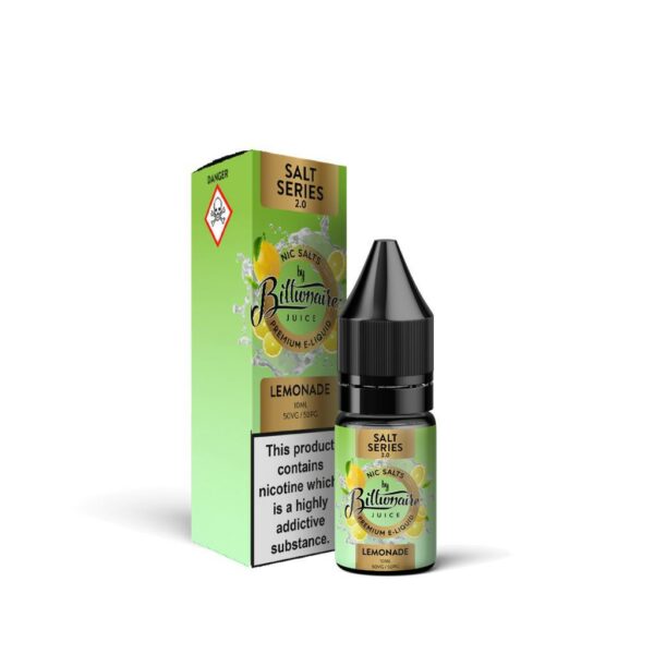 LEMONADE 10ML NIC SALT BILLIONAIRE JUICE