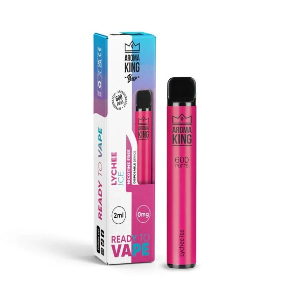 AROMA KING 600 DISPOSABLE VAPE KIT 0MG - Image 9